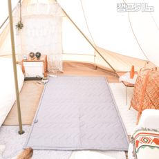 캠프키노 캠핑 전기 매트 장판 차박 탄소 텐트 백패킹 온열 카본 여행용 미니 1인용, 딥퍼플, 1인 (110X200cm)