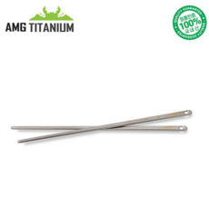 AMG티타늄 젓가락 찹스틱스 수저 티탄 캠핑용품 백패킹 등산용품 AMG TITANIUM, 1개