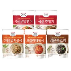 종가집 냉장반찬 5종혼합팩 1 호, 단품, 단품
