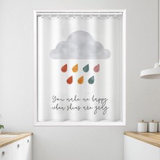 커튼봉부엌가리기