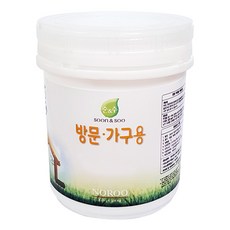 노루페인트 순앤수 항균 방문가구용 수성페인트 1L 반광, 방문가구용1L 소프트화이트 (화이트크림 nr8001), 1개