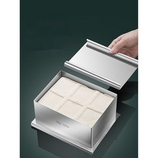 두부틀 수제 두부 누름판 제조기 메주 요리 가정용, 직사각형두부틀+두부천, 1개