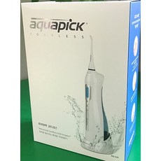 아쿠아픽 휴대용 코드리스 무선 구강세정기 AQ-220