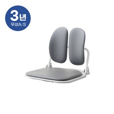 듀오백 DK 923 인조가죽 회전형 좌식의자 폴딩형, 피콕블루