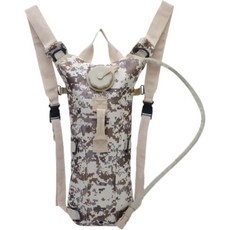 카멜백 가방 스포츠배낭 러닝 웨이스트백 마라톤 트레일러닝 하이드레이션 팩 백팩 밀리터리 전술 카멜 3L 물주머니 하이킹 자전거 타기 달리기 조깅 스키 래프팅 카약 낚시 스노우보드, 데저트 카모