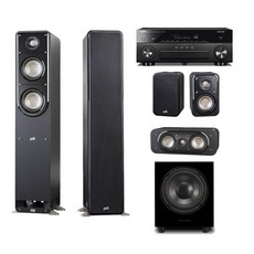 야마하 RX-A880 + 폴크오디오 S50 5.1채널스피커(WH-S8), 5CH/블랙:우퍼/블랙