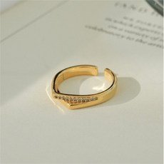 큐빅순금반지