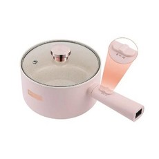 멀티쿠커 냄비 18L 25L 전기 요리 통합 긴 손잡이 세라믹 비 스틱 가정용 프라이팬 증기선 220V, 3) Manual 1.8LAU, 1개