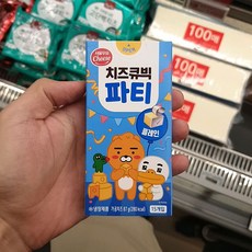 서울우유 치즈큐빅 파티 플레인, 1개, 87g