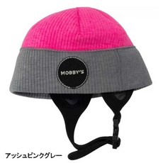 MOBBY'S 모비스 BEANIE 비니 BR 캡 후드 모자 스쿠버 다이빙 해양 스포츠 방한 다이빙 후드, 애쉬 핑크 그레이