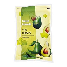 맥그로우앤마리 냉동 아보카도 /페루산 다이스컷, 8개, 500g