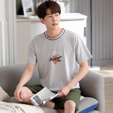 남자반바지파자마