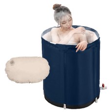 아뜨아뜨 안심사우나 이동 접이식 반신욕조 아이큐샵, 단품