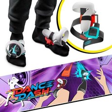 Rebuff Reality VR기기 Trackstraps Meta Quest 컨트롤러 + Dance Dash 게임 데모 카드 포함, Meta Quest Trackstraps + Demo
