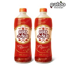 팔도 비락 수정과 1.5L X 2PET 전통음료 음료수, 2개