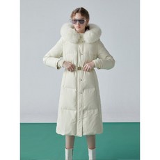 (백화점 정품)듀엘 듀엘 퍼 트리밍 벨티드 롱 다운_D234PSG816