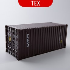 다이캐스트 20인치 컨테이너 모형 장식, T25-버건디 1