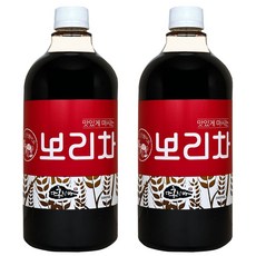 홍치마 대용량 국산 보리차 원액 액상 100%볶은보리 농축액 건강차 1000ml 다홍치마, 1개입, 2개