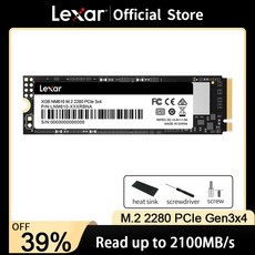 lexar m2 ssd nvme 1tb 하드 드라이브 250gb 500gb m.2 2280 pcie nm610 ssd 내부 솔리드 스테이트 드라이브 노트북 데스크탑용 하드 디스크