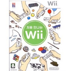 닌텐도wii 처음만나는 wii 중고 정식발매 깨끗한 A급