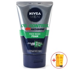 지성피부 NIVEA 얼굴세안 포맨 페이스 클렌징폼 100g(9233EA) dou*11693bm
