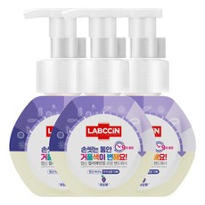 랩신 컬러체인징 포밍 핸드워시 포도향 용기 250ml X 3개
