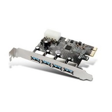 알렉스샵 NEXT-305NEC EX USB3.0 4포트 PCI E 카드 LP타입, 1