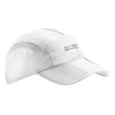 CEP 런 캡 러닝 모자 블랙, One Size, White, 1개