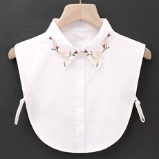 넥케이프페이크카라자수레이스더블레이어