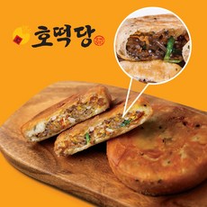 [호떡당] 100% 수제라서 맛있다!!! 익선동 대학로에서 줄서서먹는 잡채호떡 1팩(5개), 90g, 5매입