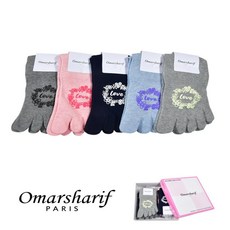 땀흡수 냄새 세균억제 여성발가락양말 5P 보습력 작업화양말 미끄럼방지