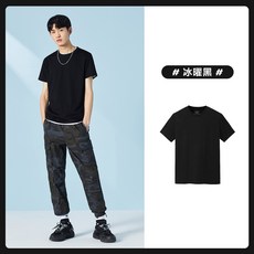 흰블리 태평조 마른남자옷 올레 여름 이너티셔츠 솔리드 무지 커플 붐 산소바