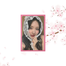 [포켓더스타]아이브 미니 3집 앨범 엠파시 메이크스타 3차(레이스 ver.) 포카 IVE EMPATHY MAKESTAR 포토카드, 가을