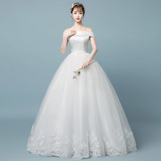 오프숄더셀프웨딩