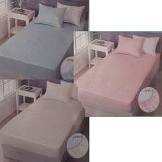 코스트코 ROOMINE HOME 루마인홈 순면 매트리스 커버(100X200cm) 슈퍼싱글사이즈-고무밴드형