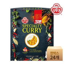 [오뚜기] 스페셜티 카레 3분 220gx24개(한박스), 단일상품