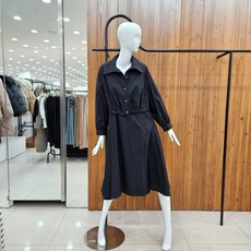 지컷 지컷 블라우스 레이어드 플레어 원피스 722413760199