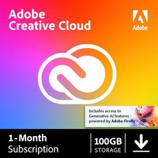 Student & Teacher Edition Creative Cloud | 검증 필요 | 12개월 구독(자동 갱신 PC/Mac 포함), PC/Mac Download_1-Month Creati