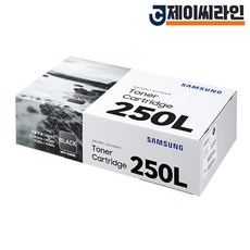  삼성 정품 토너 MLT-K250L 대용량 흑백 프린터 SL-M2843DW M2893FW M2680FN M2630 M2630ND 복합기 호환, MLT-K250L 정품토너, 1개 