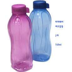 타파웨어물통-타파에코물통750ml(150)2개세트, 2개