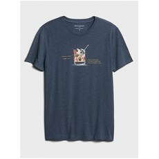 [바나나리퍼블릭][남성]Old Fashioned Graphic T-Shirt티셔츠/셔츠