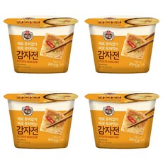 백설 컵전 감자전 120g x 4개, 1세트