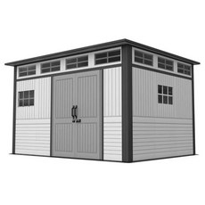 야외용창고 집짓는비용 조립식미니창고 농막 조립식창고, 평평한 지붕이 있는 방 4개 1