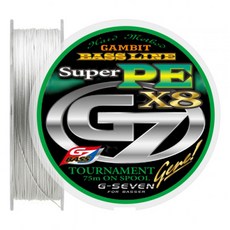 G7 지세븐 토너먼트 진 PEX8 75M 합사(GENE PE X8), 2.0호 20LB