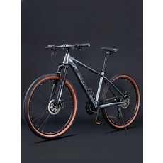 입문용 MTB 산악 자전거 통학용 초경량 출퇴근 가성비 오프로드 24단/27단/26인치/27.5인치, 27.5인치, 27단 유압식 디스크 브레이크 오렌지 3휠