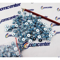 100pcs HP 3.5 HDD DC7800 8000 Z400 나사 절연 그로멧 450712-001 음소거 장착 z33, 01 Light Blue, 01 Light Blue
