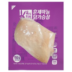 육식토끼 닭가슴살 150g 34팩 훈제마늘맛, 34개