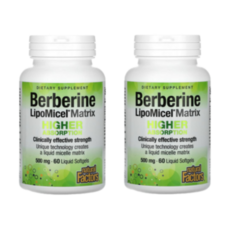 내츄럴팩터 리포미셀 베르베린 Berberine LipoMicel Matrix, 60정, 2개