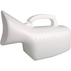WYOERN 대용량 휴대용 뚜껑이 두꺼워지는 소변기 겸용 야간 냄비 소변 수집기 1000ml 자동차 여행용 캠핑용 포티 1000mlA, A, 1개