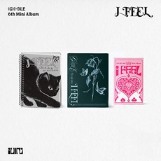 여자 아이들 G-IDLE 미니 6집 I feel 아이필 일반반 포토북 앨범 퀸 Queen Cat 캣 Butterfly 나비 -, Cat(고양이)